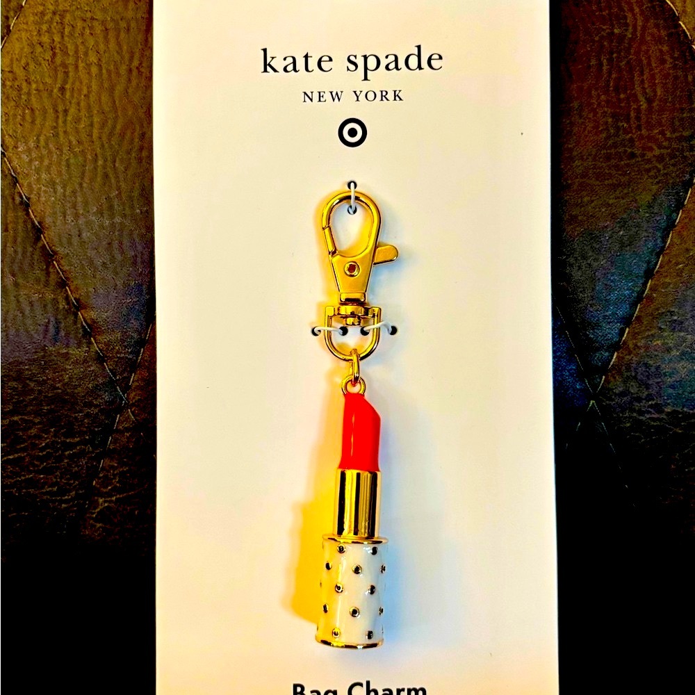 Kate Spade x Target Red Lipstick Bag Charm